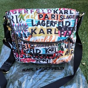 Karl lagerfield Paris Messenger bags